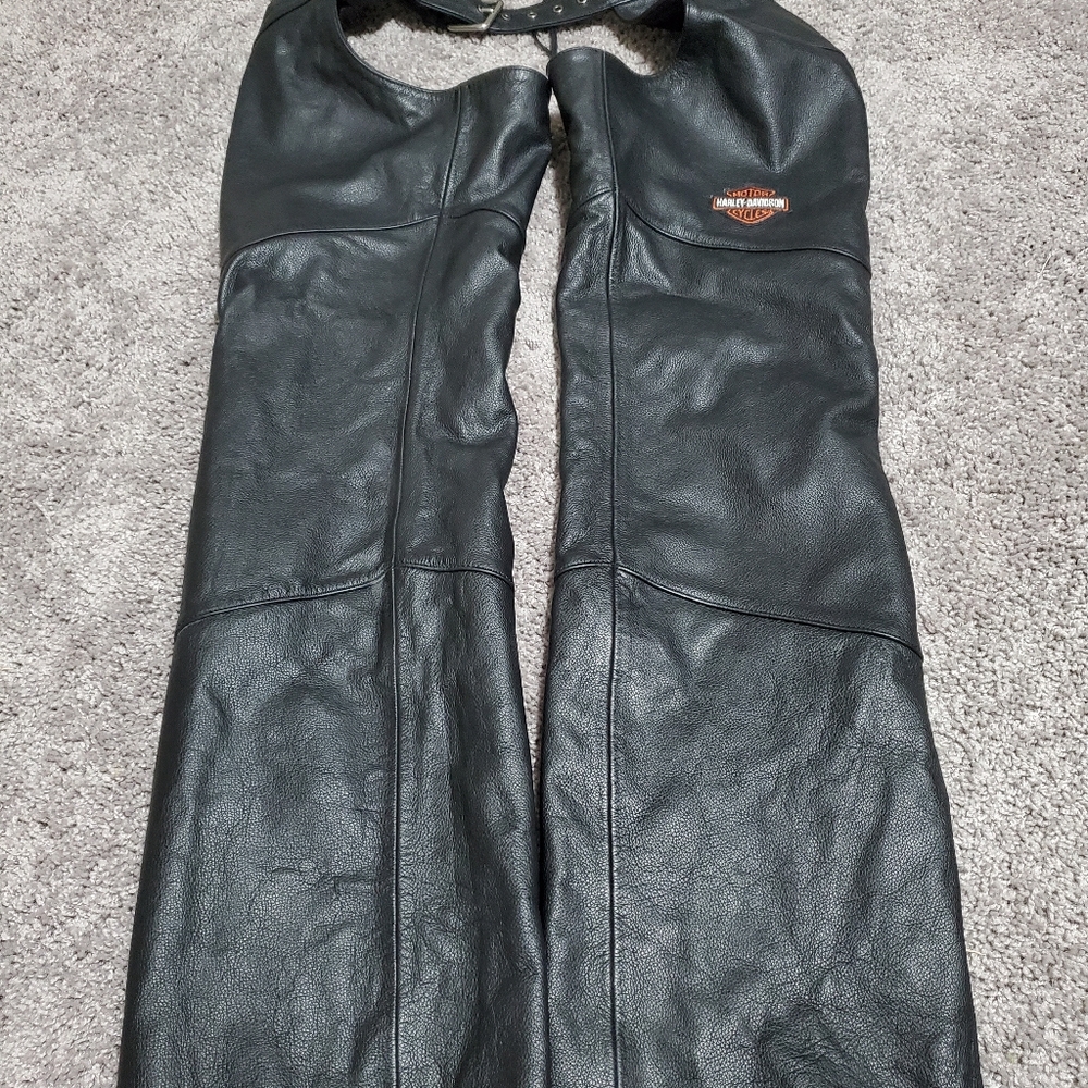 Harley-Davidson leather chaps